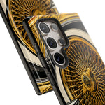 Hundred Spoke Wire Wheel Macro Tough Phone Case