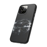 Black Sports Car Illustration 2023 Challenger SRT phone case | Car Drift Reflection