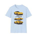 Yellow 1969 Corvette Stingray T-Shirt | Classic C3 Muscle Car Tee
