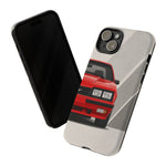 Fox Body Mustang Four-Eye Red Tough Phone Case