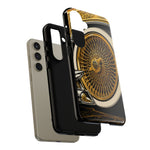 Hundred Spoke Wire Wheel Macro Tough Phone Case