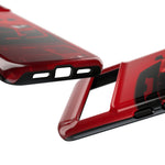 Red Mustang Art Phone Case, GT500 American Muscle Car Tough Cover