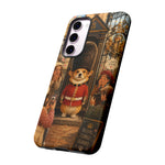 Corgi Royal Guard phone case | Cute British corgi soldier illustration