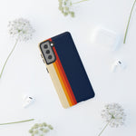 Retro Rainbow Stripe Phone Case | Tough Phone Case