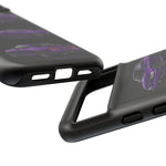 Purple R33 Skyline GTR JDM Sports Car Phone Case Tough Multi View