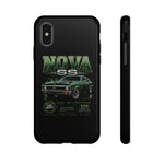1970 Nova SS Green Pure Muscle Car Tough Phone Case Cover Gift