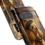 Poodle in Beret Phone Case | Vintage Paris Café Illustration