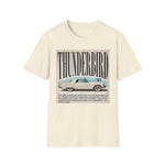 1957 Thunderbird T-Shirt Vintage Auto Aesthetic Classic Car Tee Retro T-Bird Graphic Shirt