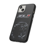 ZL1 Camaro phone case | tough phone case, black muscle car design