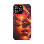 Sunset Reflection Sunglasses Retrowave 80s phone case