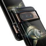 Snook Fishing Phone Case, Saltwater Portrait Black Cover, Gift