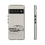 Impala White Studio Phone Case Studio Color Match Car Art