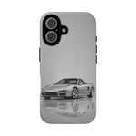 Silver NSX Phone Case, JDM Supercar Tough Cover
