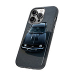 1969 Camaro SS Black Overhead Tough Phone Case Cover Gift Art