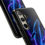 Neon Holographic Whale Phone Case | Tough Case