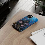 Snapper Reef Phone Case, Sunlit School Ocean Fishing Tough Cover