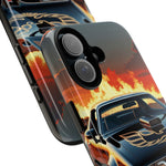 Firebird Trans Am Black Gold Eagle Art Tough Phone Case
