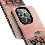 1957 Chevy Bel Air Blush Cream Tough Phone Case for Classic Car Fans
