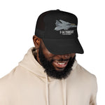 F-14 Tomcat Navy Fighter Jet VF-84 Jolly Rogers Aviation Cap Snapback Trucker Hat