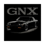 1987 Buick GNX Poster Wall Art Print Muscle Car Decor Garage Gift Black Regal