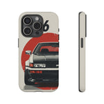 Panda AE86 Retro JDM Car Art Tough Phone Case
