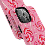 Candy Swirl Lollipop Art Tough Phone Case