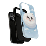 Samoyed Kawaii Snowball Chibi Art Tough Phone Case