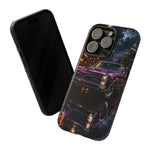 67 GTO Phone Case Purple, Rainy City Night Muscle Car Tough Cover