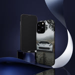 C7 Z06 Corvette Phone Case, White Foggy Country Road Cover