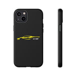 Yellow C8 Phone Case for Chevy Fans, Tough Protective Cover