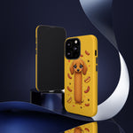 Dachshund Long Boi Kawaii Pet Dog Art Tough Phone Case