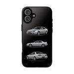 Silver Prelude Sports Coupe Tough Phone Case for JDM Fans
