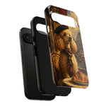 Poodle in Beret Phone Case | Vintage Paris Café Illustration