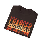 Charger Retro Sunset Car T-Shirt Vintage Muscle Car Graphic Tee