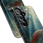 Salmon River Fishing Phone Case, Sunlit Current Cover