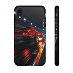 C3 Drag Strip Launch Night Phone Case Muscle Car Tough Case
