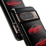 Red MR2 JDM Sports Car Phone Case Tough Multi View