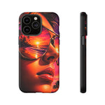 Sunset Reflection Sunglasses Retrowave 80s phone case