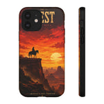 Western Sunset Cowboy Phone Case | Rugged Protective Cover