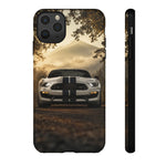 GT350 Phone Case, White Foggy Country Road Golden Hour