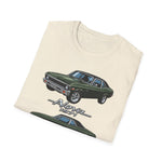 1971 Chevy Nova illustration T-Shirt | Classic Muscle Car artwork