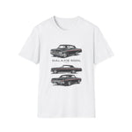 1962 Galaxie 500XL Classic Car T-Shirt | Vintage Coupe Trio Illustration