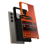Orange Cuda Phone Case, 71 Classic Muscle Car Tough Cover