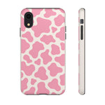 Pink Cowprint  Art Tough Phone Case