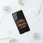 1969 GTO Judge Orange Muscle Car Tough Phone Case Cover Gift