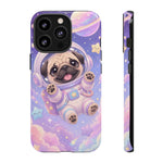 Cute Astronaut Pug Phone Case | Space Puppy Galaxy Stars