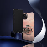 1957 Chevy Bel Air Blush Cream Tough Phone Case for Classic Car Fans