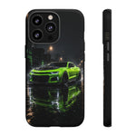 Camaro ZL1 Neon Green Muscle Car phone case | Tough Cover