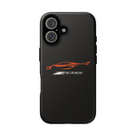 Orange C8 Z06 Phone Case for Chevy Fans, Tough Protective Cover