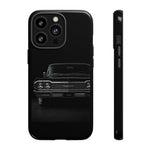 Black 1964 Impala Low-Key Tough Phone Case for Chevy Classic Car Fans